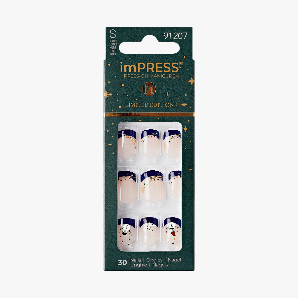 imPRESS Holiday Press-On Manicure - Very Merry