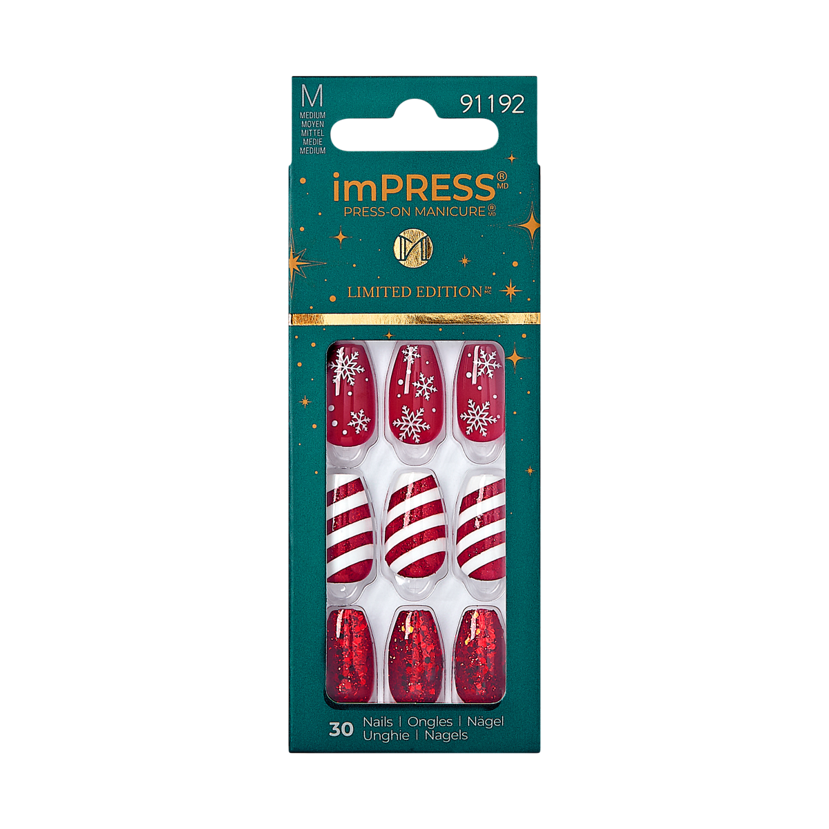 imPRESS Holiday Press-On Manicure - Truth or Dear
