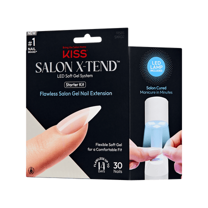 KISS Salon X-tend LED Soft Gel System– Pure