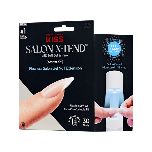 KISS Salon X-tend LED Soft Gel System– Pure