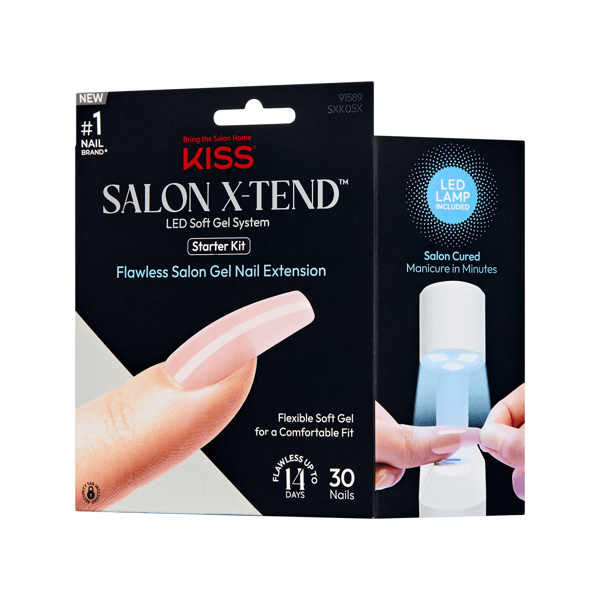 KISS Salon X-tend LED Soft Gel Starter Kit System - Lux – KISS USA
