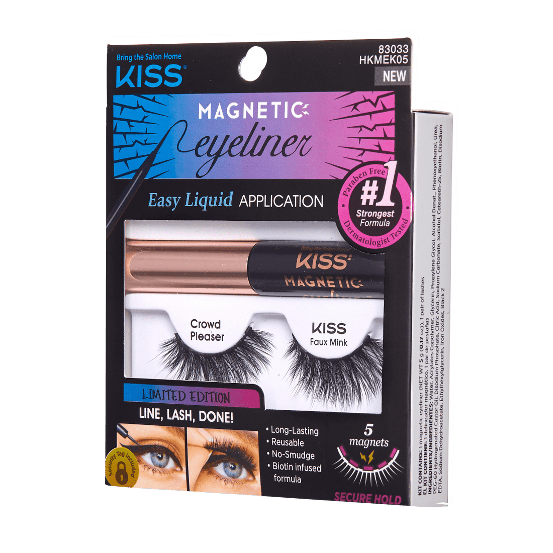 KISS Magnetic Eyeliner Kit- Halloween  Limited Edition