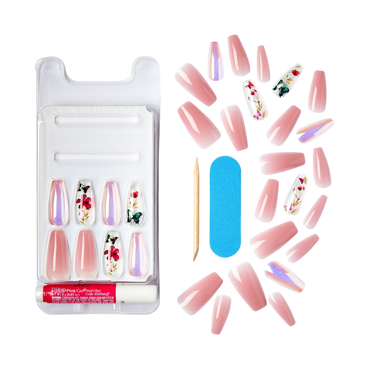 KISS Gel Fantasy Jelly Nails - Jelly Cookie