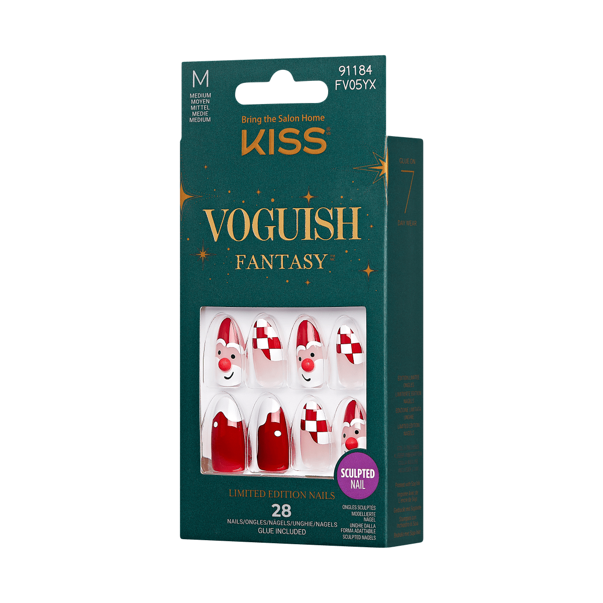 KISS Voguish Fantasy Holiday Nails - Melting