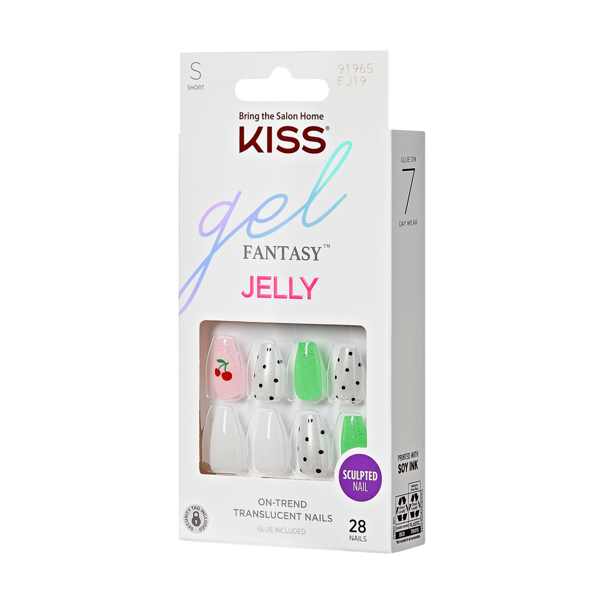 KISS Gel Fantasy Jelly Nails - Jelly Baby