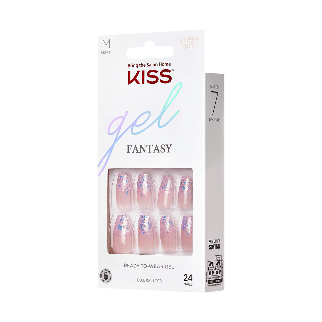 KISS Gel Fantasy Nails - Winter Sparks