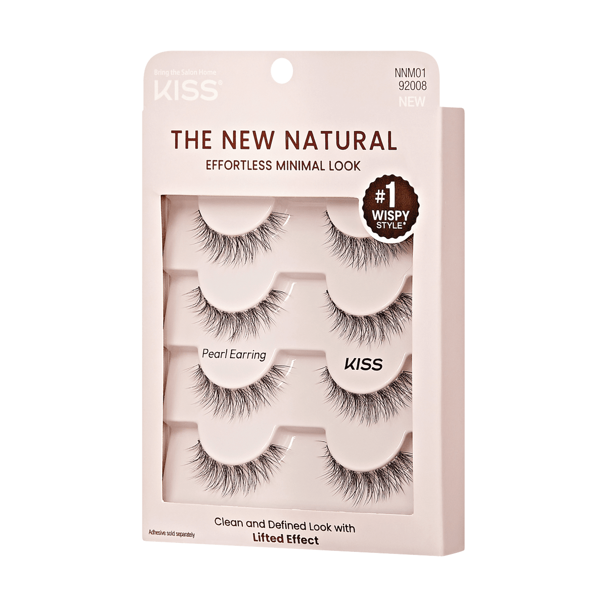 KISS The New Natural - Lash Multipack - Pearl Earring