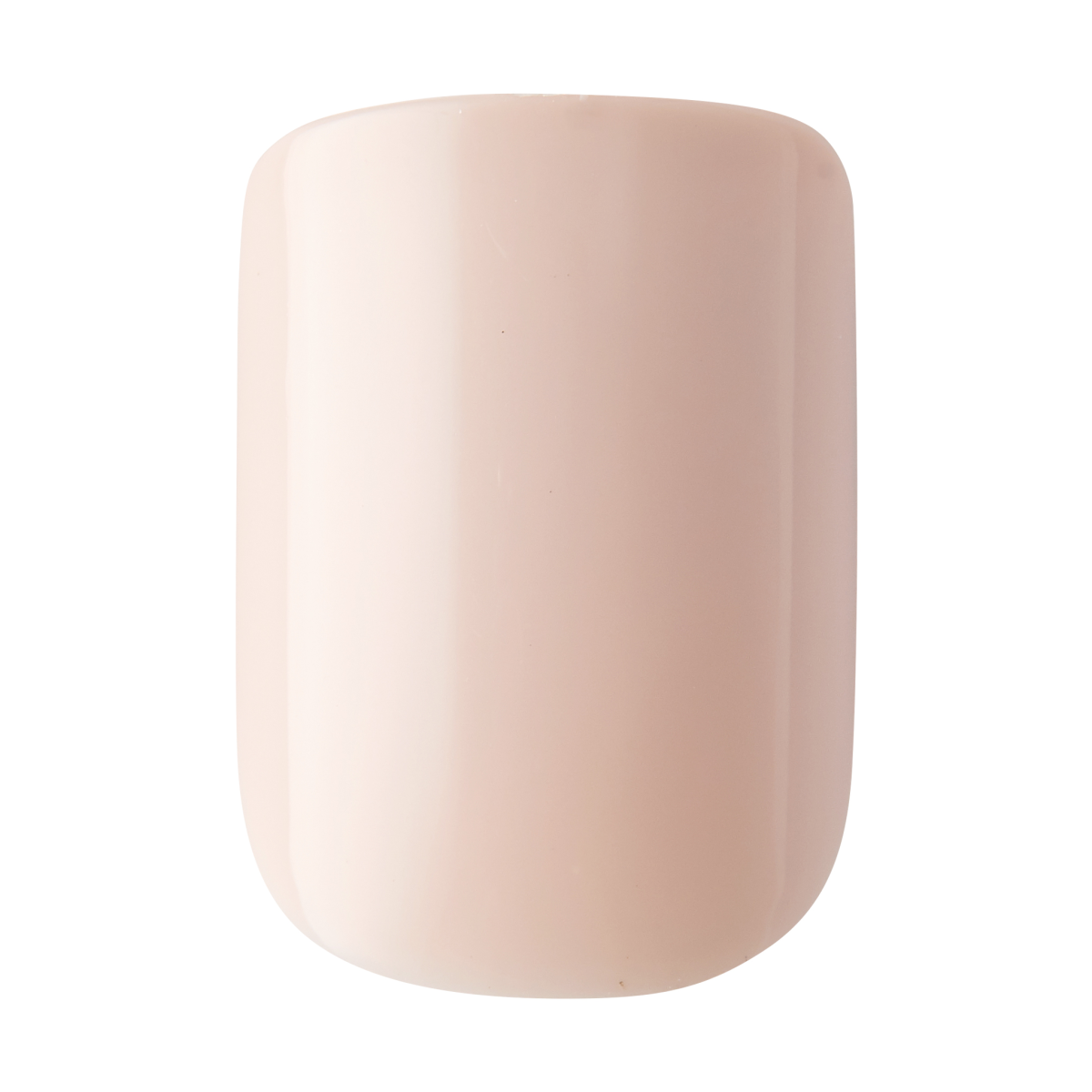 KISS Gel Fantasy, Press-On Nails, Here I Am, Beige, Short Squoval, 28ct