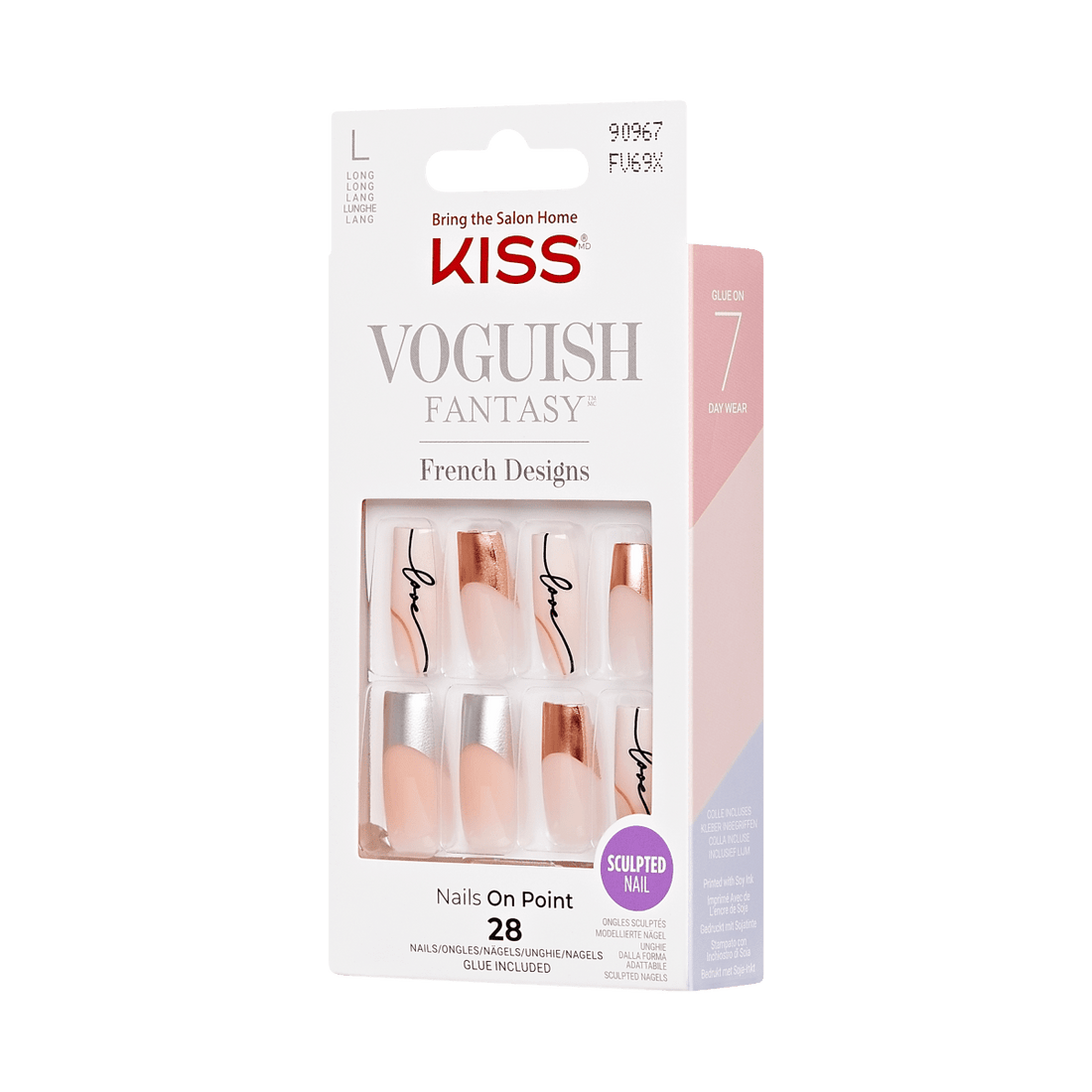 KISS Voguish Fantasy Nails - Unbroken Love