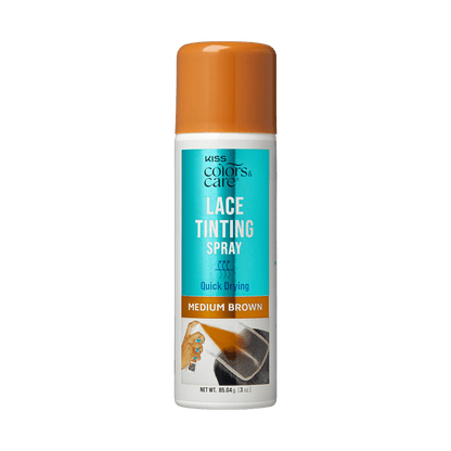 KISS Colors &amp; Care Lace Tinting Spray - Medium Brown