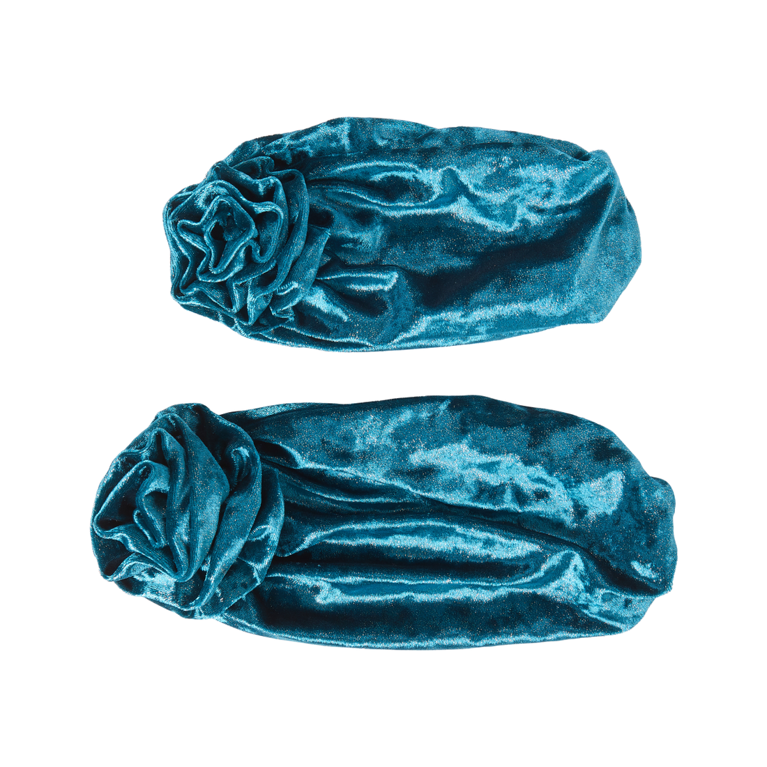 KISS Colors & Care Mommy & Me Pre-Tied Top Knot Turban Set – Blue