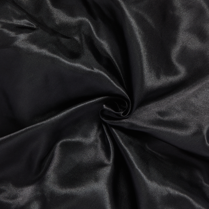 Satin Bonnet Cap Black ReversibleSuper Jumbo Double Wear - Image 6