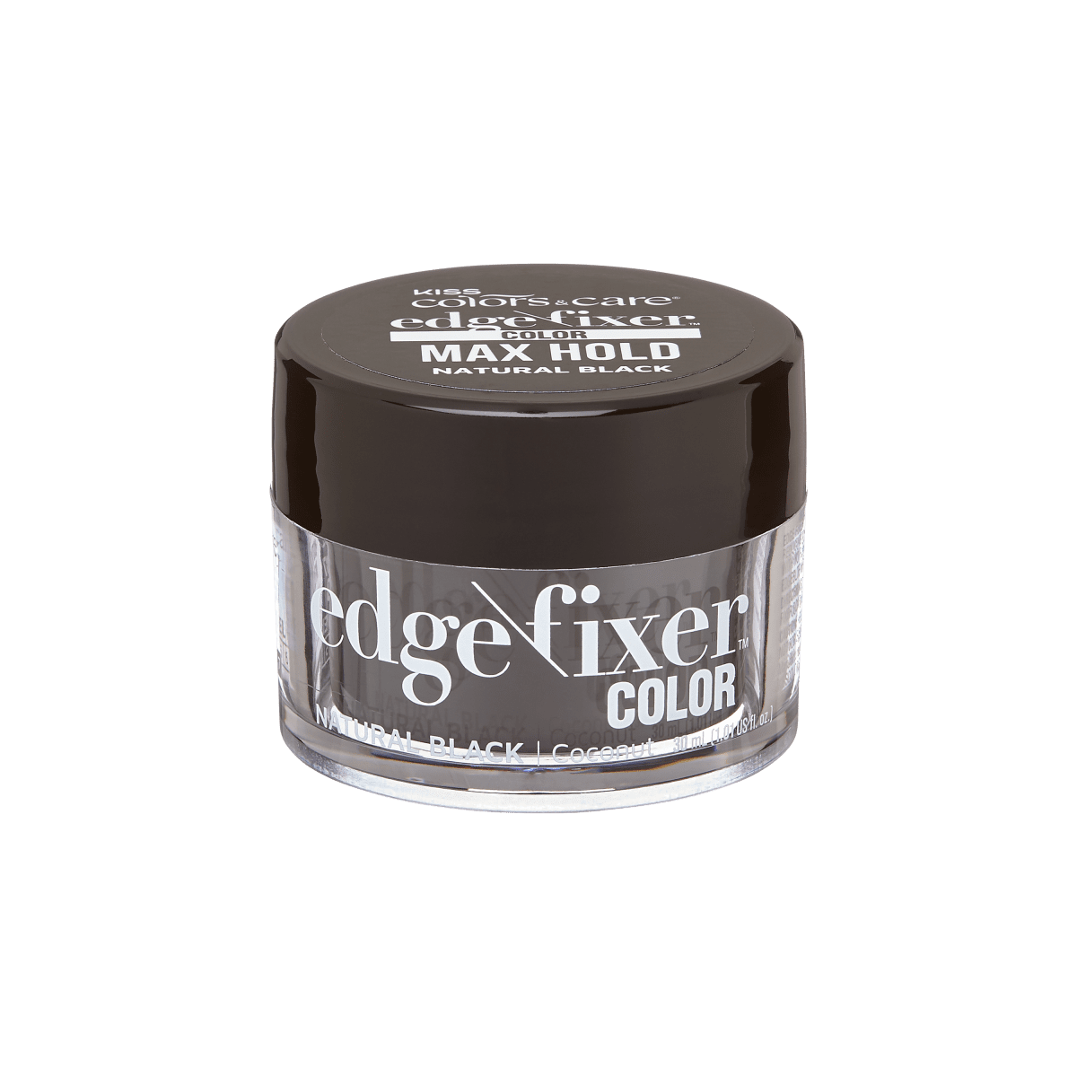 KISS Colors &amp; Care Edge Fixer Color 30ml - Natural Black