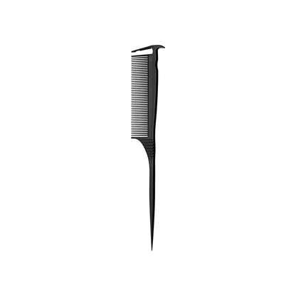 Axe Rat Tail Comb Parting Comb Carbon Fiber - Image 4