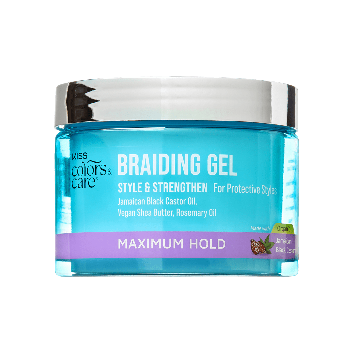 KISS Colors & Care Braiding Gel, Maximum Hold, 6 oz. – KISS USA