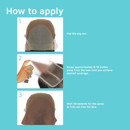 Lace Tinting Spray Quick Drying Medium Dark Brown - Image 8