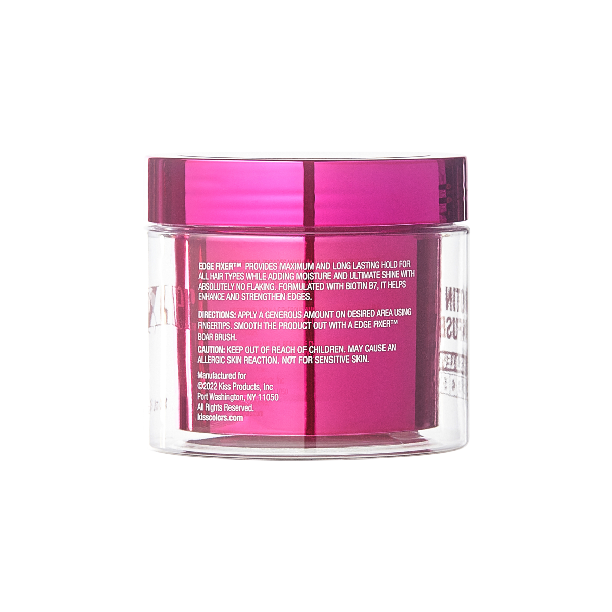 KISS Colors &amp; Care Edge Fixer 100 mL - Very Cherry