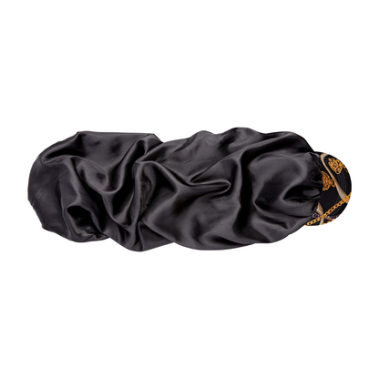 Visor Satin Hair Cap Braid Black - Image 5