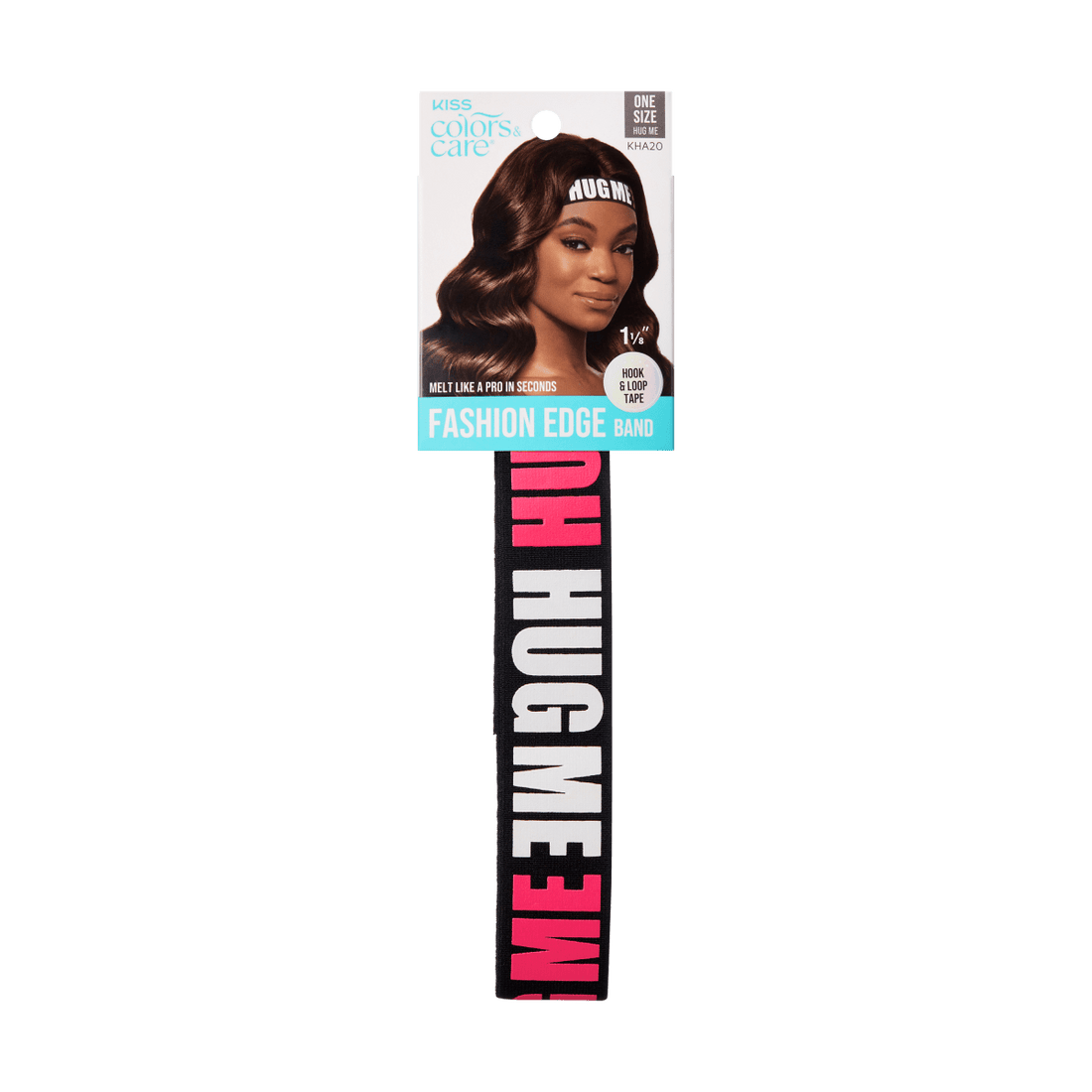 KISS Colors &amp; Care Perfect Melt Elastic Band - Hug me, 1 1/8&quot;