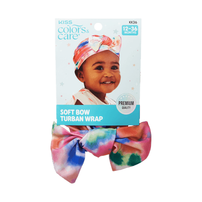 Toddler Top Knot Bow Tie Dye Pre-Tied12-36 months - Image 2