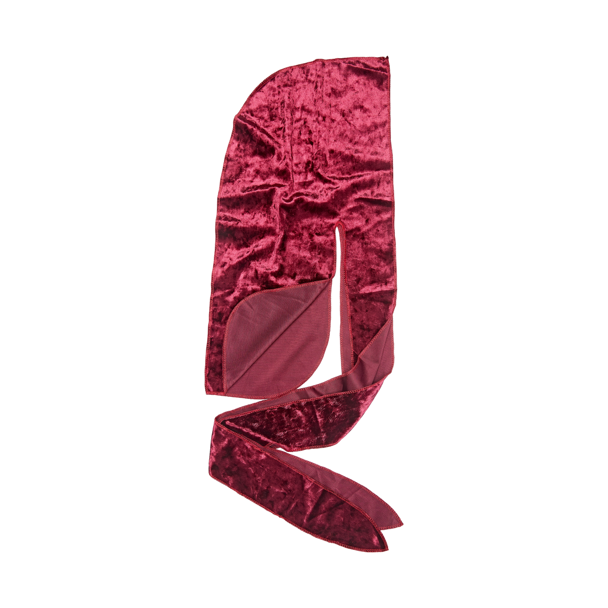 KISS Colors &amp; Care Power Wave Velvet Luxe Durag, Burgundy