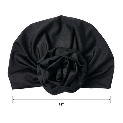 Pre-Tied Top Knot Black One Size - Image 6