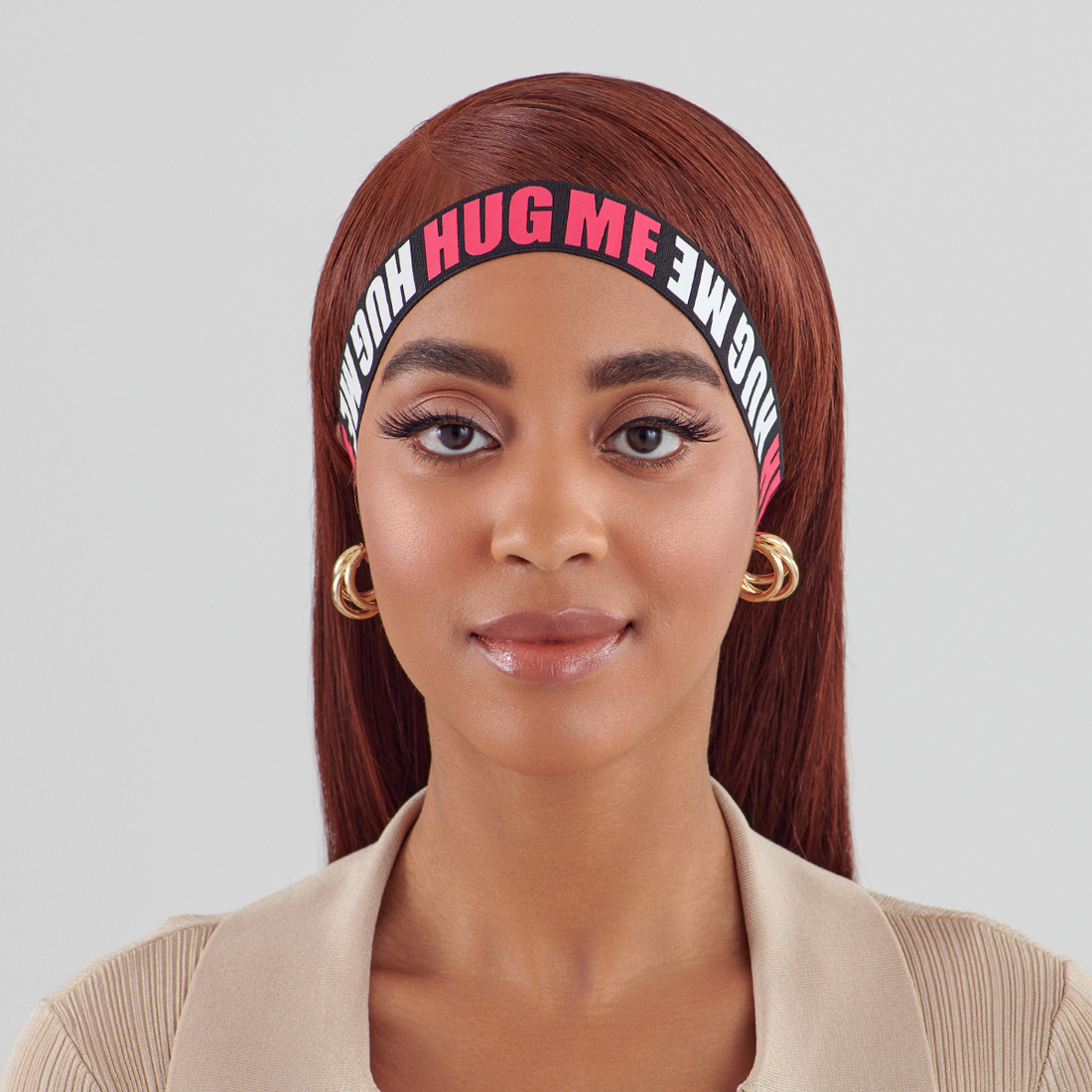 KISS Colors & Care Perfect Melt Elastic Band - Hug me, 1 1/8"