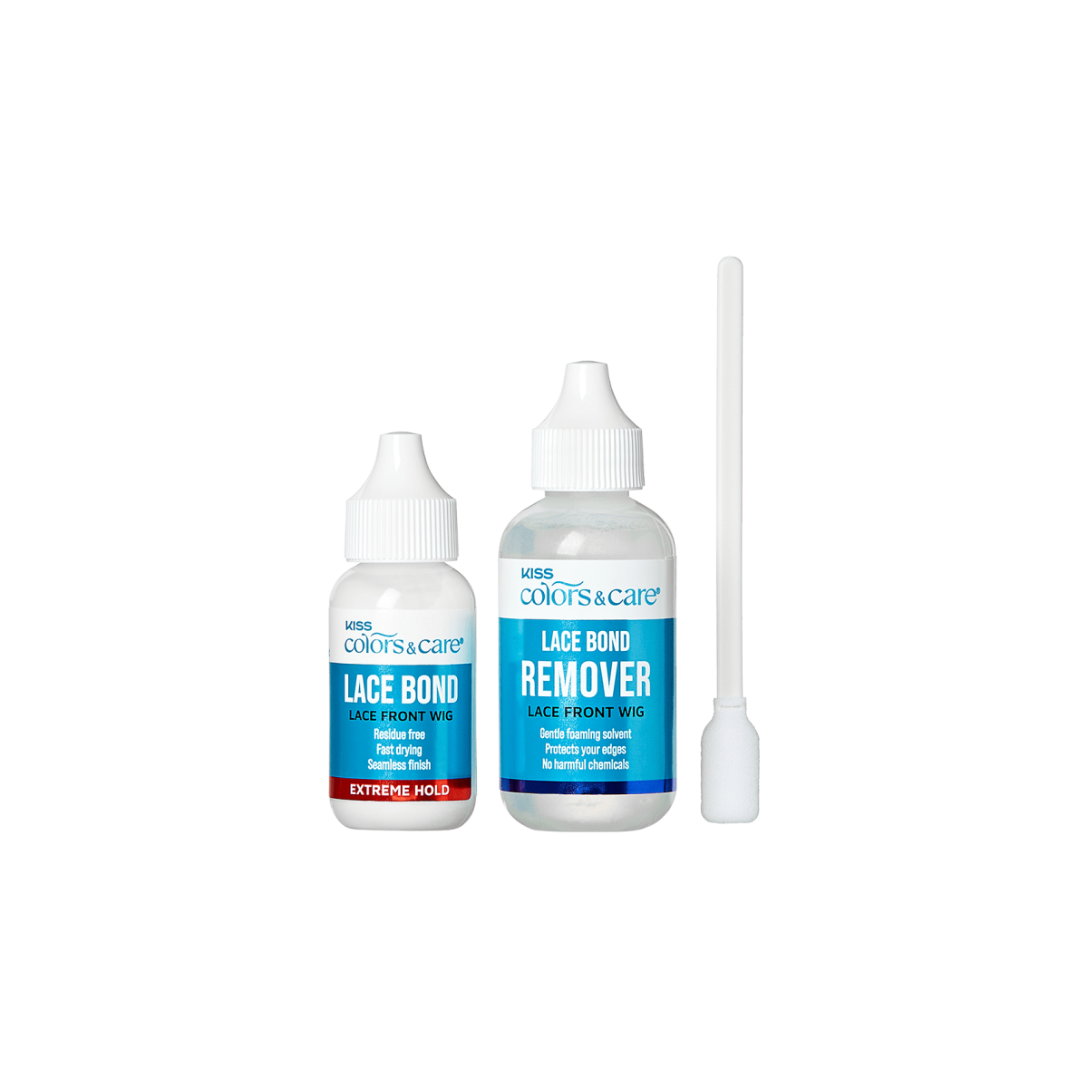 KISS Colors &amp; Care Lace Bond Glue and Remover Kit