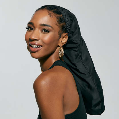 Silky Spandex Cap Black Braid/LocSuper Jumbo - Image 4