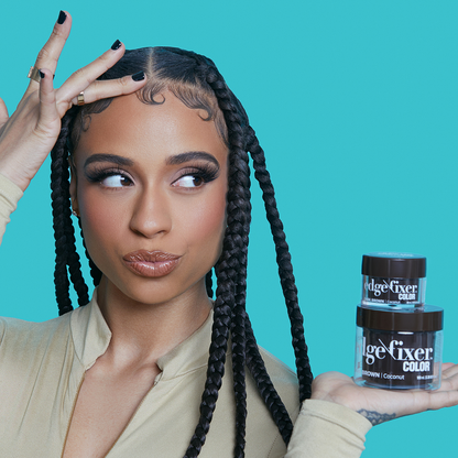 Edge Fixer Color Gel Dark Brown Maximum Hold30ml - Image 3