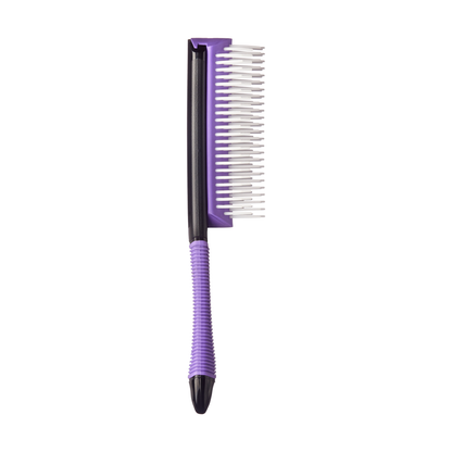 KISS Colors &amp; Care Professional Detangling Non-Slip Brush - Purple