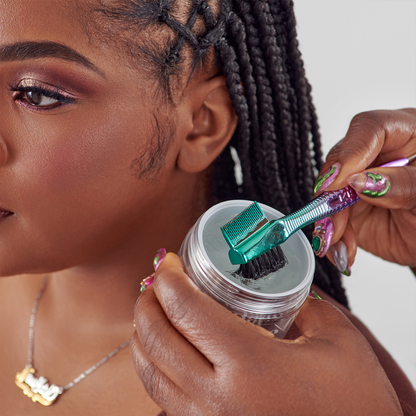 3 -in-1 Edge Styler Boar Bristle 3-in-1Ombre Chrome - Image 3