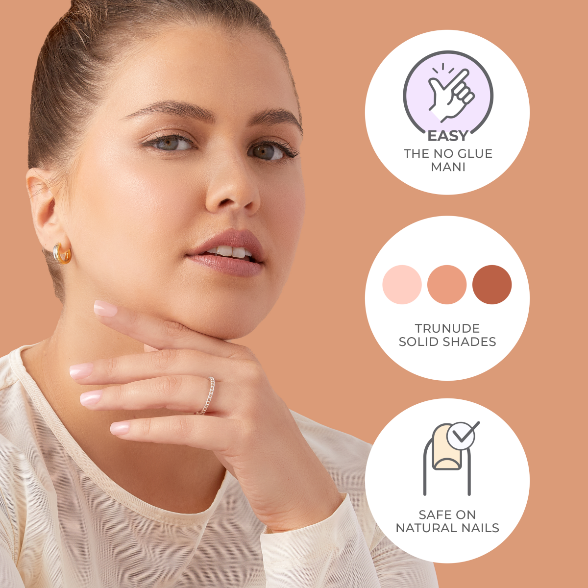 imPRESS Bare but Better Press On Nails - Flare
