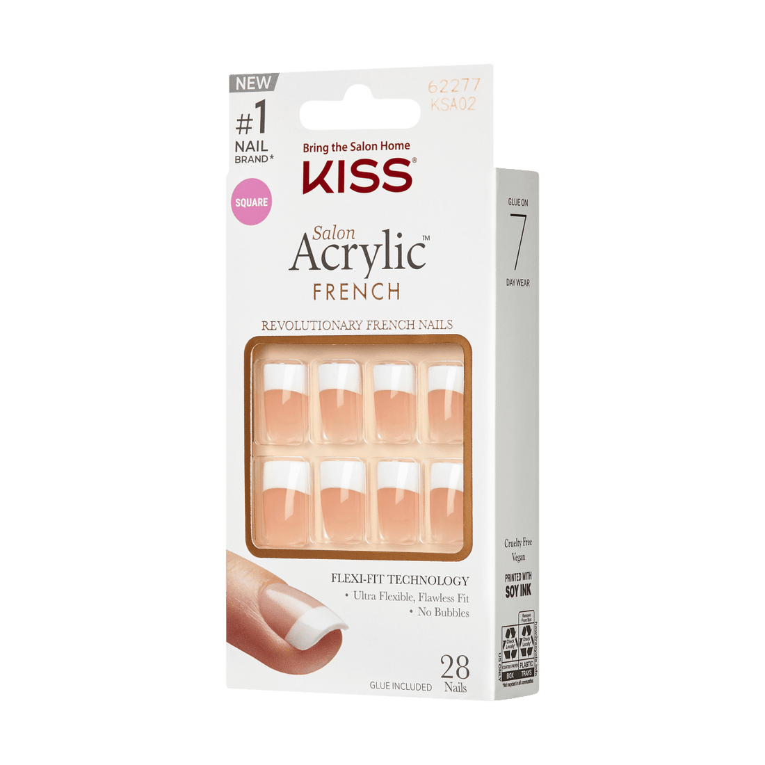 KISS Salon Acrylic French - Sugar Rush