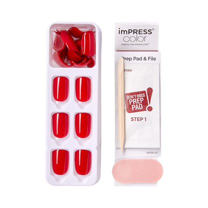 imPRESS Color Press-On Manicure -  Reddy or Not