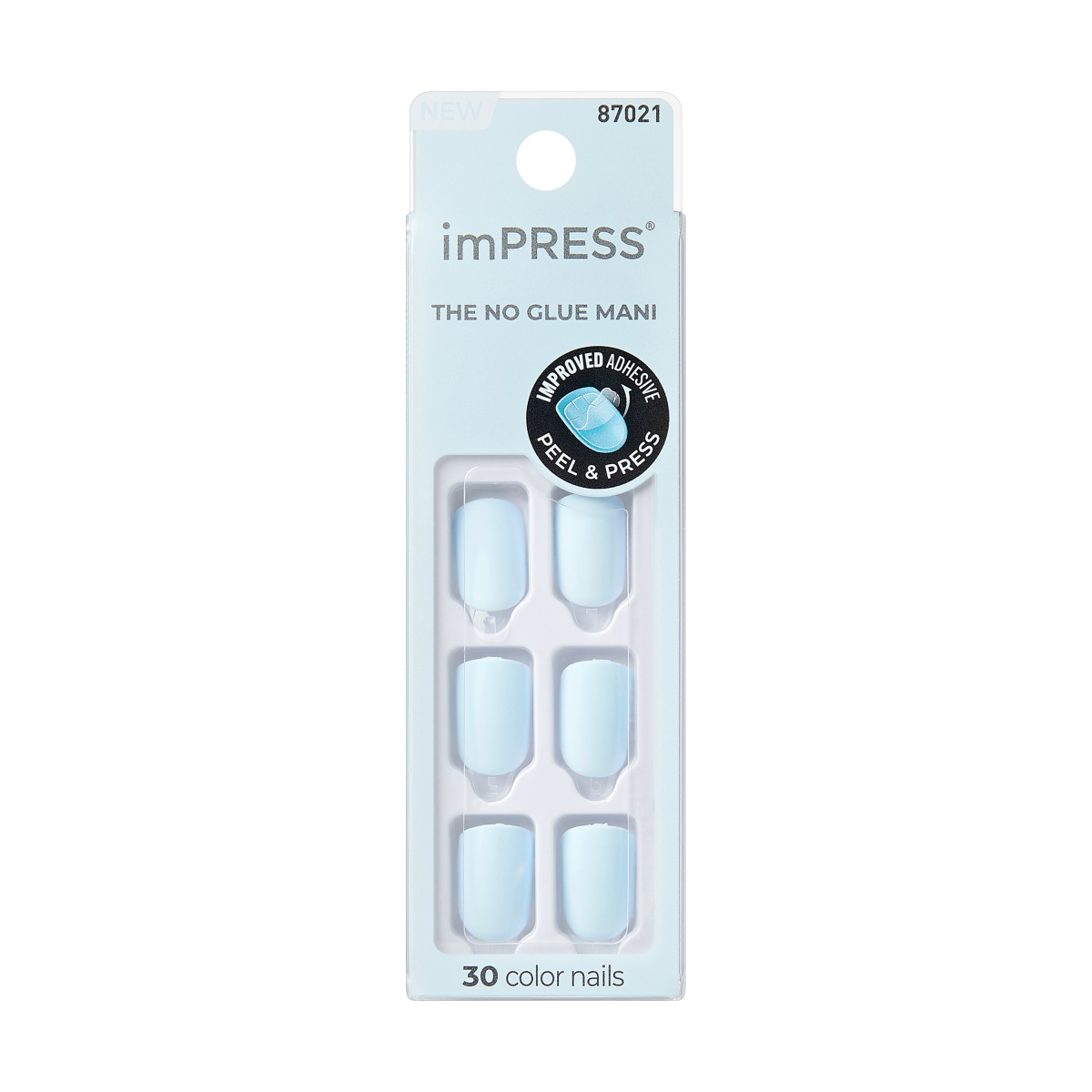 imPRESS Color Press-On Nails - Blue Sky