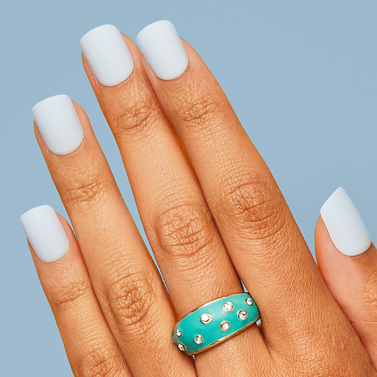 imPRESS Color Press-On Nails - Blue Sky