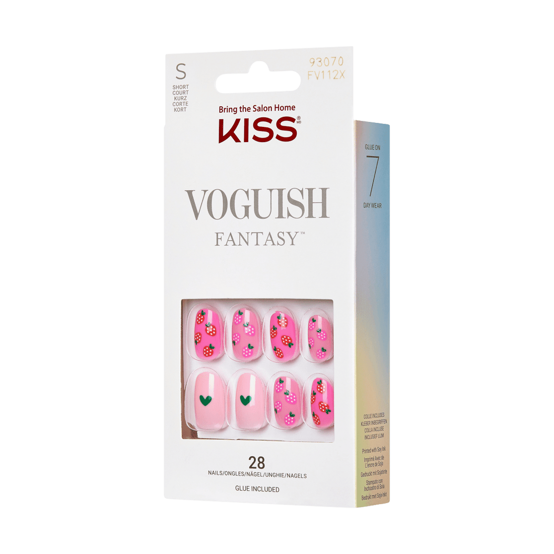 KISS Voguish Fantasy Summer Nails - Going Gold