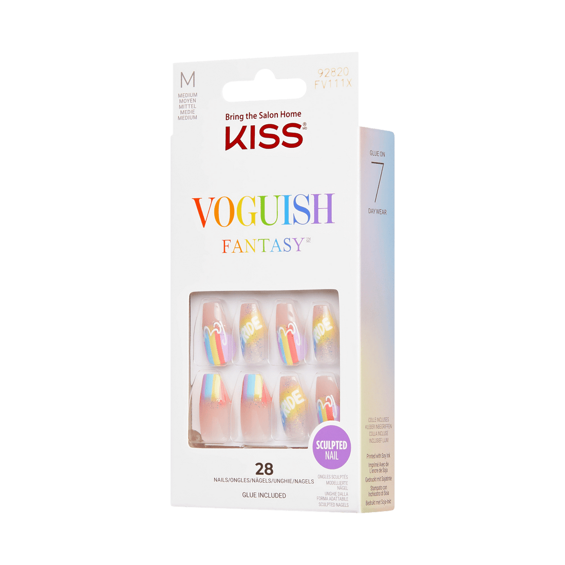 KISS Voguish Fantasy Pride Nails - Self Worth