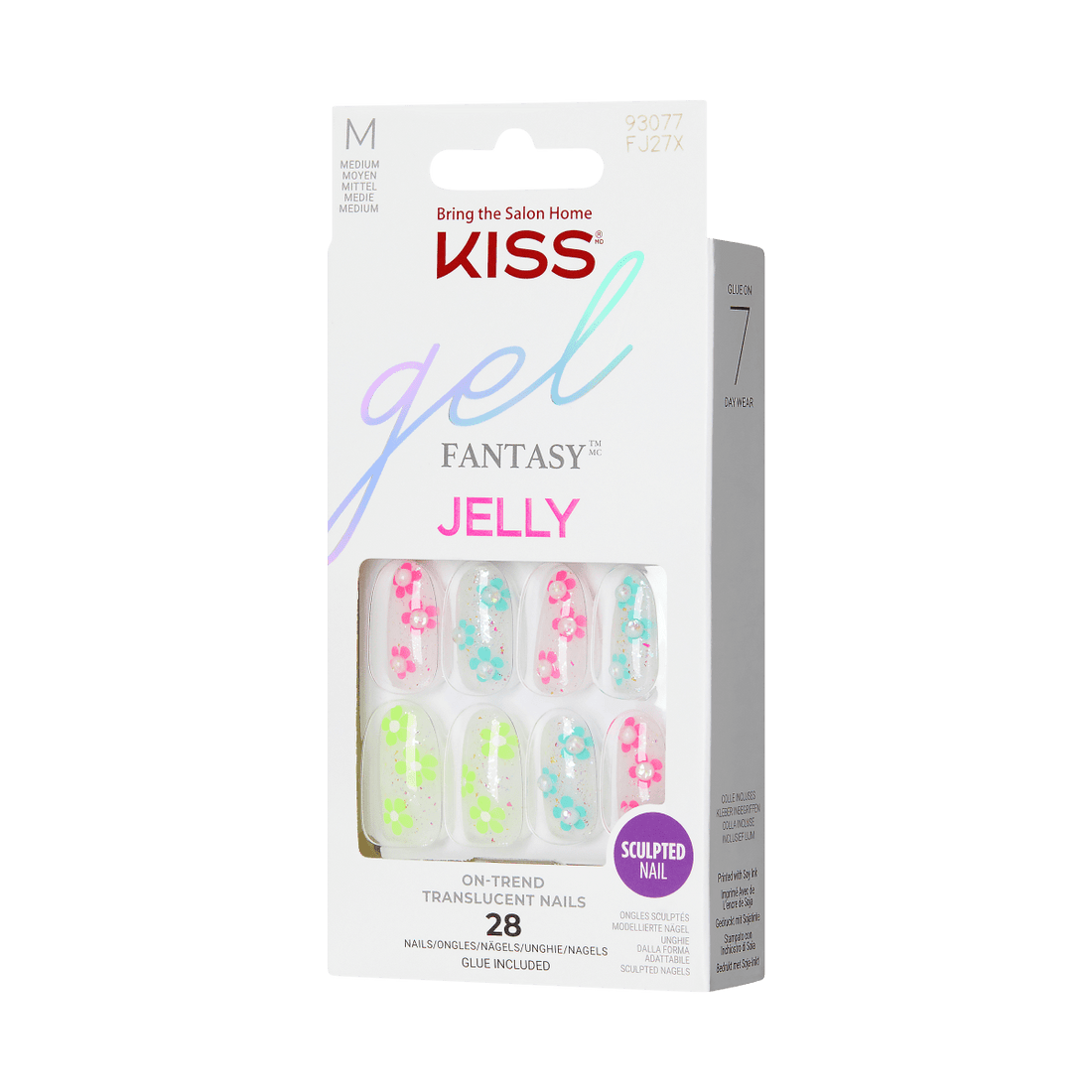 KISS Gel Fantasy Summer Jelly Press-On Nails - Jelly Founders