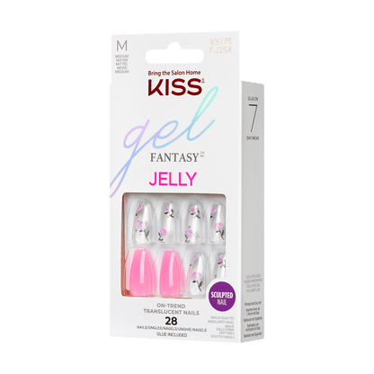 KISS Gel Fantasy Summer Jelly Press-On Nails - Jelly Thyme