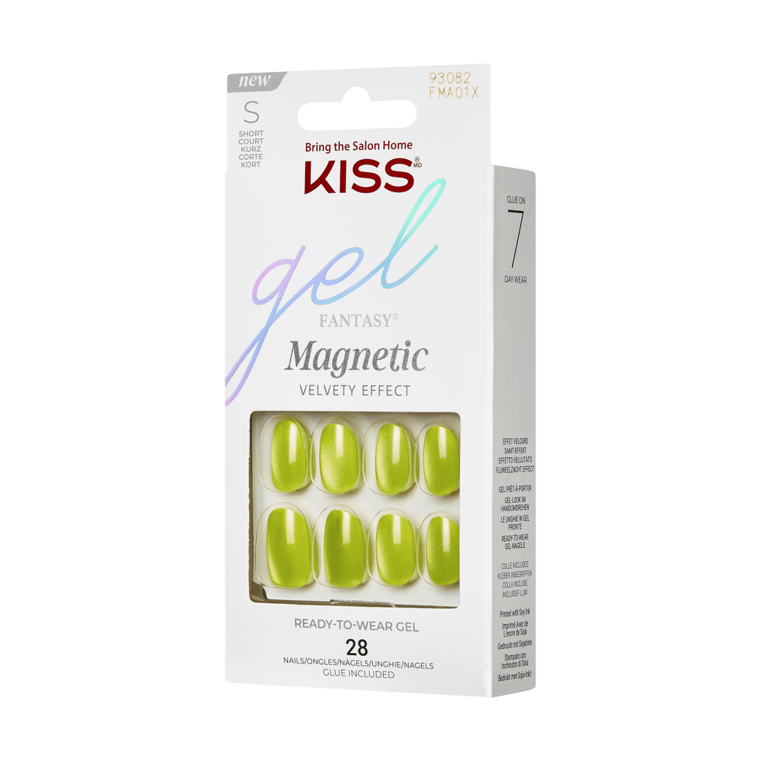 KISS Gel Fantasy Summer Magnetic Nails - Flower Power