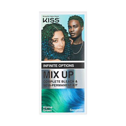 Mix Up Complete Hair Color Kit – Sapphire &amp; Alpine Green