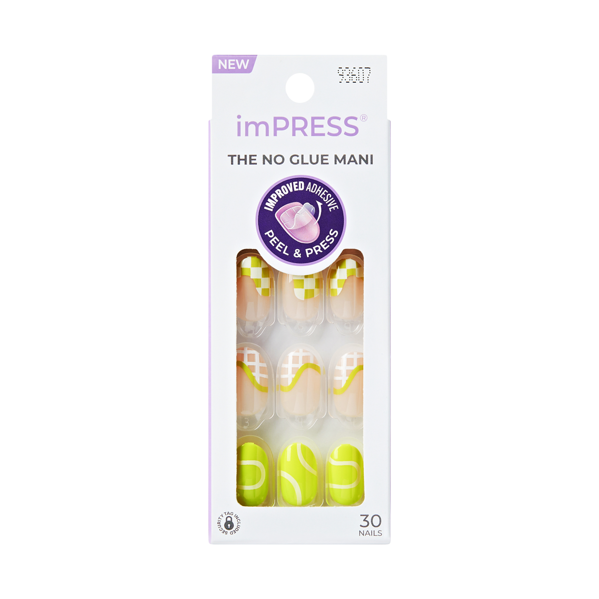 imPRESS Design Press On Nails - Game Set Match