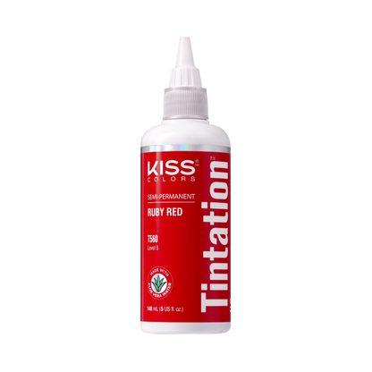 KISS Colors &amp; Care Tintation Semi-Permanent Color - Ruby Red