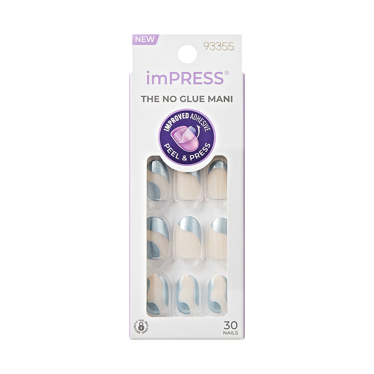 imPRESS Design Press On Nails - Slip Dress