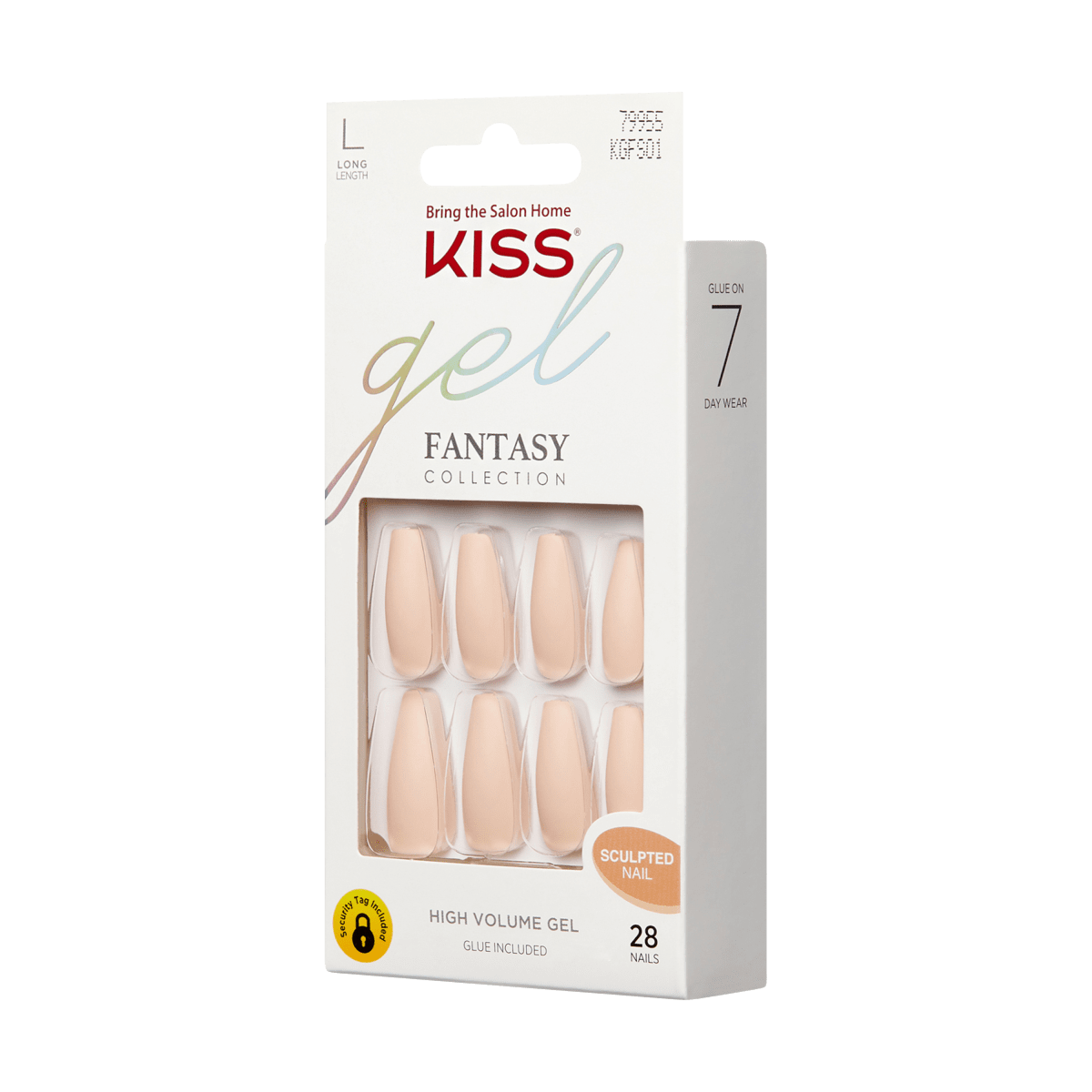 KISS Gel Fantasy Press On Glue Nails - 4 the Cause