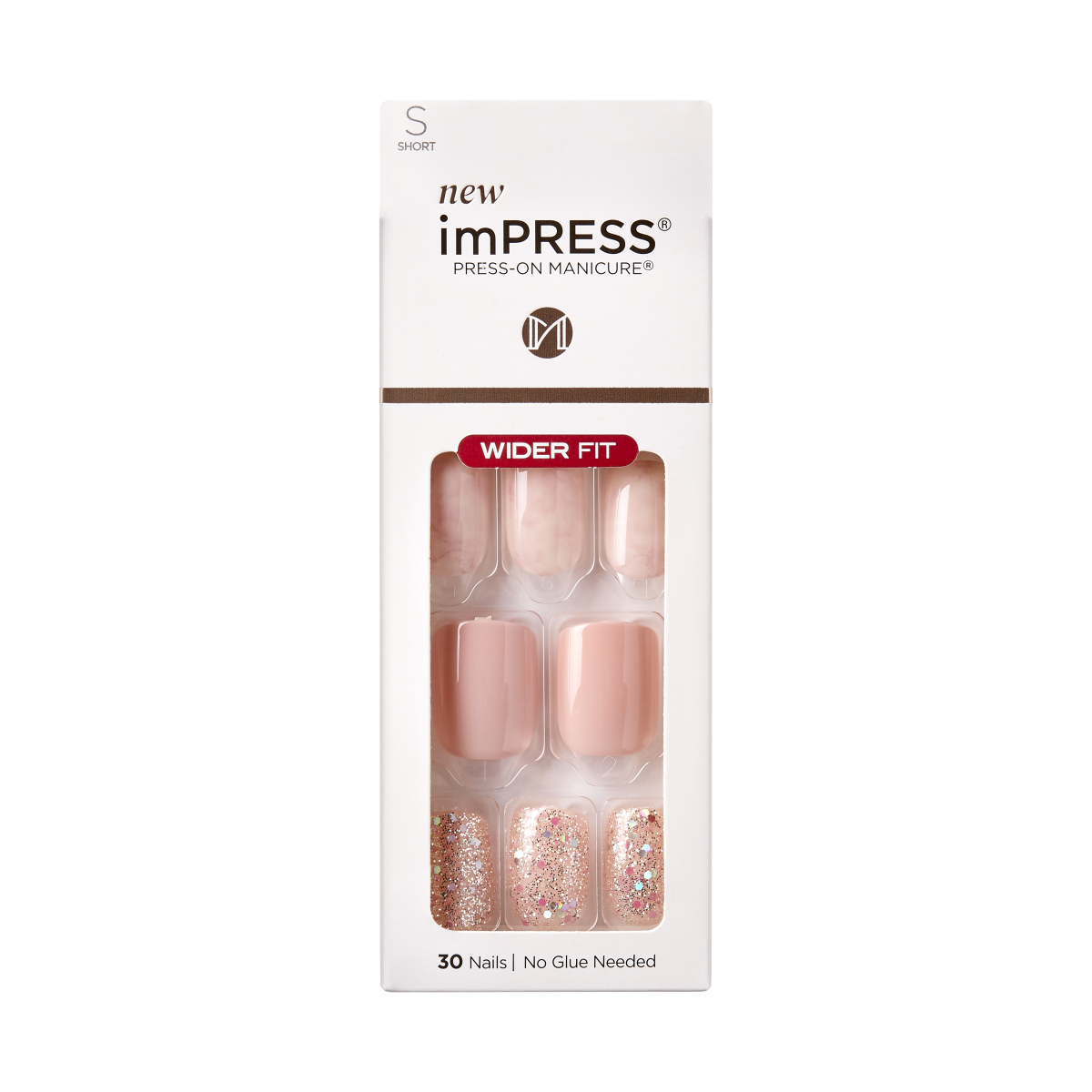 imPRESS press-on manicure wide fit in \