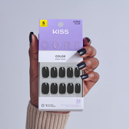 KISS CORE Color Press On Glue Nails - Photogenic