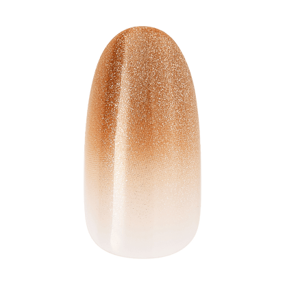 KISS NAIL DRIP Press On Glue Nails - Golden Laughter